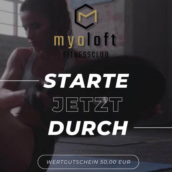 myoloft Geschenkgutschein 50,00 EUR (Studio)